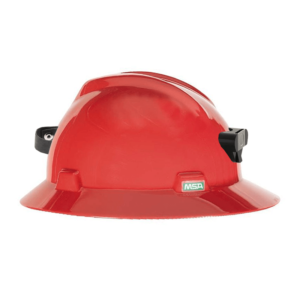 CASCO TIPO SOMBRERO CON PORTALAMPARA MSA