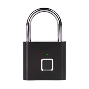 CANDADO DE SEGURIDAD CON HUELLA DIGITAL 1 1-2" , 2 LLAVES