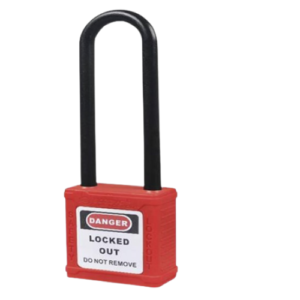CANDADO DE SEGURIDAD DIELECTRICO 3-, 2 LLAVES