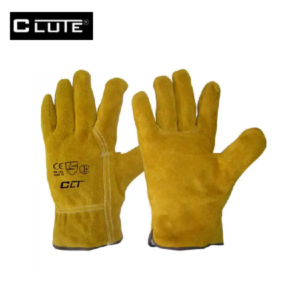 GUANTE CARNAZA MOSTAZA CLUTE