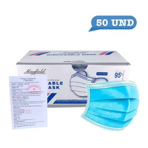 MASCARILLA QUIRURGICA CELESTE MAYFIELD