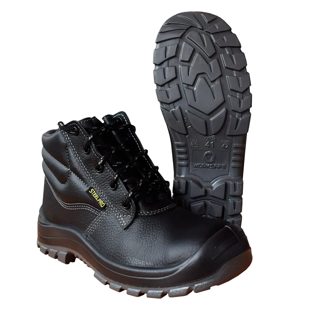 BOTIN WORKER NEGRO STEELPRO